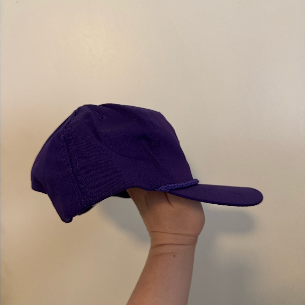 Purple Geometric Pattern Cap - Picture 3 of 6
